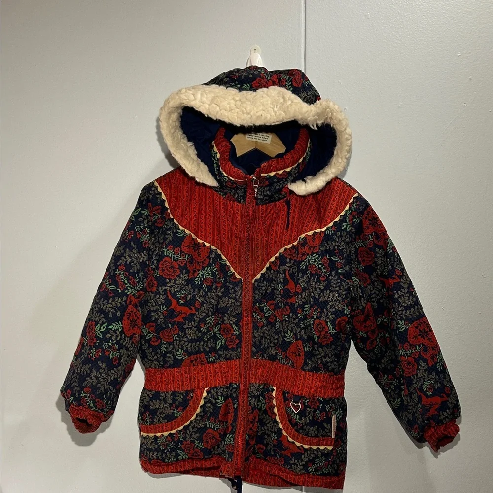 Obermeyer winter hooded jacket K00064 size 5